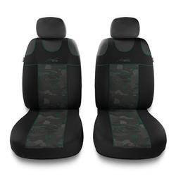 Póló üléshuzat a következő autótípushoz: Ford Kuga I, II (2008-2019) - Auto-Dekor - Stylus 1+1 - zöld