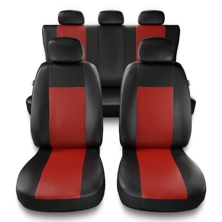 Univerzális autó üléshuzat a következő autótípushoz: Alfa Romeo MiTo (2008-2018) - Autó takarók - Huzatok - Autóponyvák - Auto-Dekor - Comfort - piros