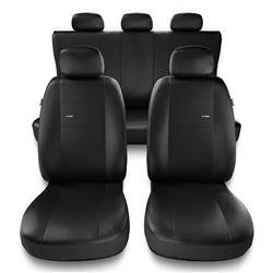 Univerzális autó üléshuzat a következő autótípushoz: Seat Ibiza I, II, III, IV, V (1984-2019) - Autó takarók - Huzatok - Autóponyvák - Auto-Dekor - X-Line - fekete