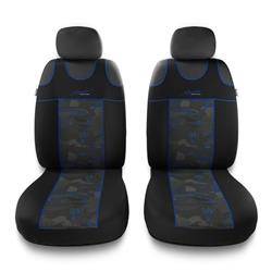 Póló üléshuzat a következő autótípushoz: Citroen C3 I, II, III (2002-2019) - Auto-Dekor - Stylus 1+1 - kék