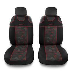 Póló üléshuzat a következő autótípushoz: Citroen C4 I, II (2004-2017) - Auto-Dekor - Stylus 1+1 - piros