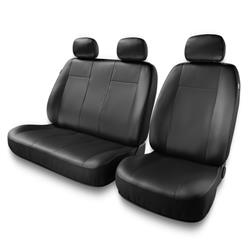 Univerzális autó üléshuzat a következő autótípushoz: Iveco Daily II, III, IV, V, VI (1990-2019) - Autó takarók - Huzatok - Autóponyvák - Auto-Dekor - Comfort 2+1 - fekete