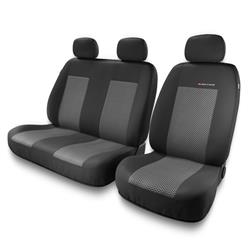 Univerzális autó üléshuzat a következő autótípushoz: Iveco Daily II, III, IV, V, VI (1990-2019) - Autó takarók - Huzatok - Autóponyvák - Auto-Dekor - Elegance 2+1 - P-2