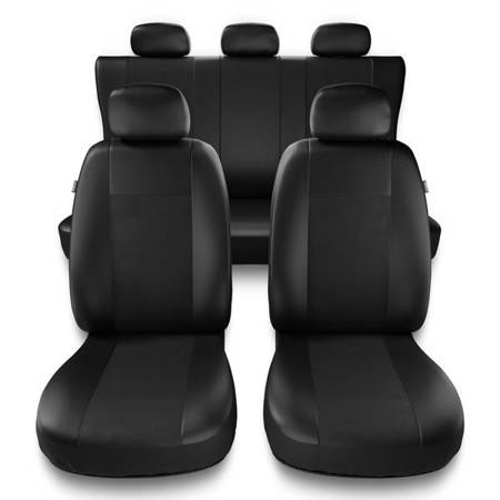 Univerzális autó üléshuzat a következő autótípushoz: Seat Ibiza I, II, III, IV, V (1984-2019) - Autó takarók - Huzatok - Autóponyvák - Auto-Dekor - Superior - fekete